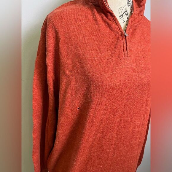 J. Crew Raglan half-zip sweater Size XL - Picture 4 of 9